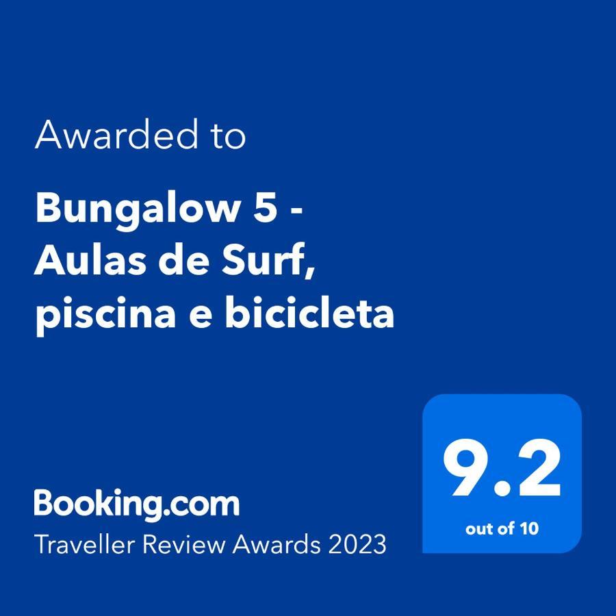 Bungalow 5 - Aulas de Surf, piscina e bicicleta Ribamar  Exterior foto